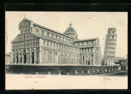 AK Pisa, La Torre Pendente, Der Schiefe Turm Von Pisa, Duomo E Campanile  - Autres & Non Classés