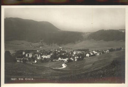 11306707 Ste Croix VD Panorama Waadtlaender Jura Ste-Croix - Altri & Non Classificati