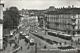 11306642 Winterthur Bahnhofplatz Strassenbahn Militaerpost Winterthur - Altri & Non Classificati