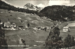 11306641 Wiesen Albula Panorama Mit Valbellahorn Graubuenden  - Andere & Zonder Classificatie