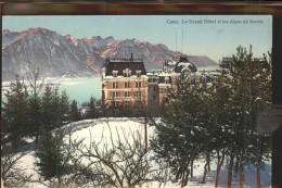 11306595 Caux VD Grand Hotel Et Les Alpes De Savoie Lac Leman Caux - Altri & Non Classificati