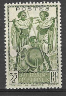 COSTA DEI SOMALI - 1938 - GUERRIERI - 35 CENT - NUOVO MH* (YVERT 157 - MICHEL 159) - Ongebruikt