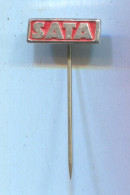 SATA - German Engineering, Vintage Pin  Badge Abzeichen - Merken