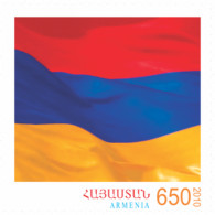 Armenia MNH** 2010 Mi 709 Sc 843 Day Of Independence Flag TreeColour - Arménie