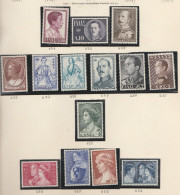 Grece N° 0623 à 636 ** Famille Royale Série Compléte 14 Valeurs - Unused Stamps