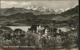 11306438 Luzern LU Kurhaus Sonn Matt Mit Berneralpen Vierwaldstaettersee Luzern - Sonstige & Ohne Zuordnung