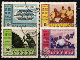 LIBERIA - 1954 - NAZIONI UNITE - COOPERAZIONE TECNICA - USATI - Liberia