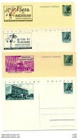 Trieste A - C.P. Fiere D'Italia N. C24/C25 + C29/C30 Cartoline Nuove - Mint/hinged