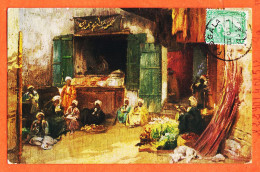 31973 / ⭐ Künstler-AK ? R-161 ◉ ASSOUAN Cuisine Au Bazar ASSUAN Kitchen In The Bazar1905s  ◉ RÖMMLER & JONAS  - Assuan