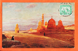 31971 / ⭐ Künstler-AK Carl WUTTKE R-158 ◉ LE CAIRE Tombeaux Des CALIFES Tombs Of CALIFS 1907 ◉ RÖMMLER & JONAS  - El Cairo
