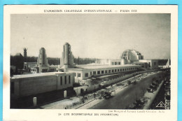 31599 / PARIS Exposition Coloniale Internationale 1931 Cité Des Informations Architectes BOURGON CHEVALIER - Exhibitions