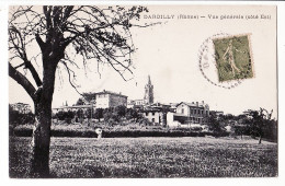 31904 / ⭐ ◉  DARDILLY 69-Rhone Vue Village Generale Cote EST 1918 à PERREAUD Rue Sebastopol Lyon - Otros & Sin Clasificación