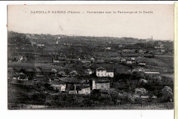 31898 / DARDILLY-BARIOD 69-Rhone Panorama Sur Le PARSONGE Et DODIN 1917 à Sabatier Rue Vigne Saint-Etienne - Otros & Sin Clasificación