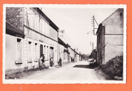 31684 / ⭐ ◉ CHAMPLAY 89-Yonne Grand' Rue Animation Villageoise 1945s Photo-Bromure P.F CIM COMBIER - Otros & Sin Clasificación