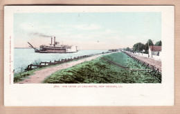 31779 / ⭐ ◉  NEW-ORLEANS Louisiana-LA The Levee At CHALMETTE Copyright 1900 By DETROIT PHOTOGRAPHIC Co N°5820 - New Orleans
