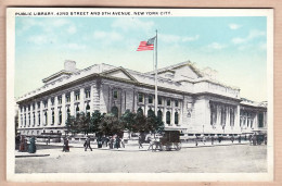 31775 / ⭐ ◉  NEW-YORK City Public Library 42nd Street And 5th Avenue ROCHESTER  1920s CENTURY PC&Nov Co - Autres Monuments, édifices