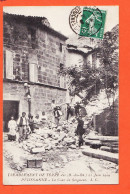 31733 / PELISSANNE La Cour Du SEIGNEUR Tremblement Terre 11 Juin 1909  à Nida TRICOIRE Epicerie Route Castres Toulouse - Pelissanne