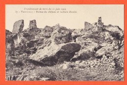 31697 / ⭐ ◉ Etat Parfait VERNEGUES (13) Ruines Du Chateau Et Rochers éboulés Tremblement De Terre 11 Juin 1909 RUAT 37  - Sonstige & Ohne Zuordnung