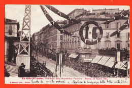 31546 / ♥️ ⭐ ◉ ROMA 24-04-1904 Visita Emile LOUBET Presidente Repubblica Francese-Pierre BARAZZETTI Rue Fleurus-MODIANO - Autres & Non Classés