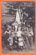 31704 / ♥️ ⭐ ◉ Carte-Photo MARSEILLE (13) APOTHEOSE 14 Juillet 1923 Déguisement Carnaval Photographe BOREL  - Other & Unclassified