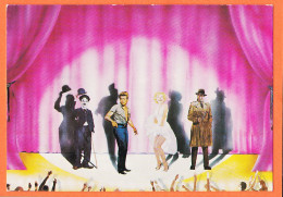 31561 / Marylin MONROE Charlie CHAPLIN Humphrey BOGART Elvis PRESLEY B.C.D-M Illustrateurs Bruno NUGERON 1980 H-264 - Chanteurs & Musiciens