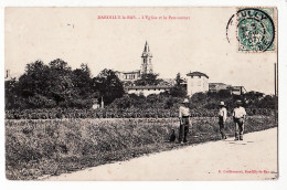 31882 / Peu Commun DARDILLY-le-BAS Rhone Paysans L'EGLISE Et Le PENSIONNAT 1907 à TEROL Pontcharra Turdine-GUILLEMENET - Sonstige & Ohne Zuordnung