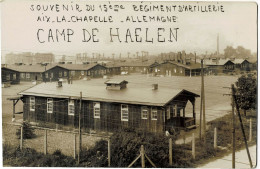 Photo Carte Du Camp De Haelen - Sonstige & Ohne Zuordnung