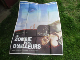 EPOUVANTE LOT 2 GRANDE AFFICHE CINEMA 120X 160 ZOMBIE ET SPECTRE - Affiches