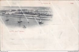 Af858 Cartolina Livorno Citta' Dalla Marina Inizio 900 Toscana - Livorno