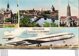 D31  TOULOUSE  Sud Aviation S.E.210 La Ville Rose ( Avec Caravelle ) - Toulouse