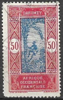 DAHOMEY - 1925 - CENT. 50 - USATO (YVERT 74 - MICHEL 74) - Gebraucht