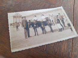 BORKUM - OSTFRIESISCHE INSEL - KAVALLERIE Am STRAND - ESEL REITEN - MAEDCHEN JUNGE - KINDER - Orte