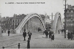 Nantes. Le Pont Maudit Et La Place De La Petite Hollande. - Nantes