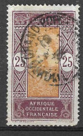 DAHOMEY - 1922 - CENT. 25 - USATO (YVERT 63 - MICHEL 65) - Used Stamps
