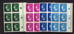 Pays-Bas - 1940 - Reine Wilhelmine - Non Denteles - Neufs** - MNH - Unused Stamps