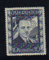Österreich, 1936, S 10,-- Dollfuss, Mi. 588, Postfrisch (12169E) - Ungebraucht
