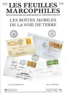 FEUILLES MARCOPHILES SUPPLEMENT 314 LES BOITES MOBILES DE LA VOIE DE TERRE - Frans