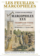 FEUILLES MARCOPHILES SUPPLEMENT 326 MARCOPHILEX XXX VILLEBON SUR YVETTE - Français