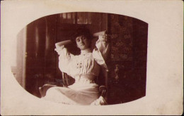 Young Woman, Photo Prewar Period P1149 - Anonymous Persons