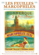 FEUILLES MARCOPHILES SUPPLEMENT 330 MARCOPHILEX XXXI DUNKERQUE - Französisch