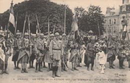 45 - Orléans  -  Les Fêtes De La Victoire 1919  -  Les Drapeaux Des 131e Et 331e D'Infanterie - Orleans