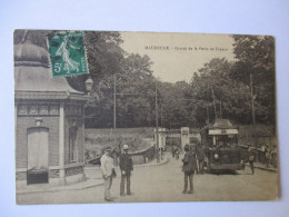 Cpa...Maubeuge...(nord)...l'octroi De La Porte De France...1906...animée...(tramway)... - Maubeuge