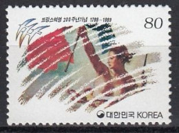 SOUTH KOREA 1594,unused - Revolución Francesa