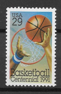 USA 1991.  Basketball Sc 2560  (**) - Neufs