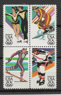 USA 1984.  Sarajevo Sc 2067-70  (**) - Unused Stamps