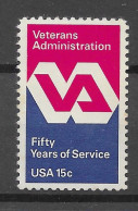 USA 1980.  Veterans Sc 1825  (**) - Ongebruikt