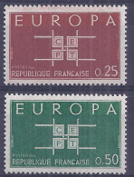 Francia 1963. YT = 1396-97 -  (**). Europa - Ungebraucht