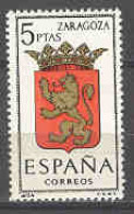 Spain 1966 Escudo Zaragoza Ed 1701 (**) - Nuevos