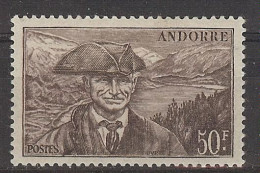 Andorra Fran. 1944 Consejero 50 F Ed:121 (*) - Unused Stamps