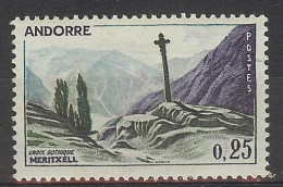 Andorra Fran. 1961 Paisajes 0,25 F Ed:172 (*) - Nuovi